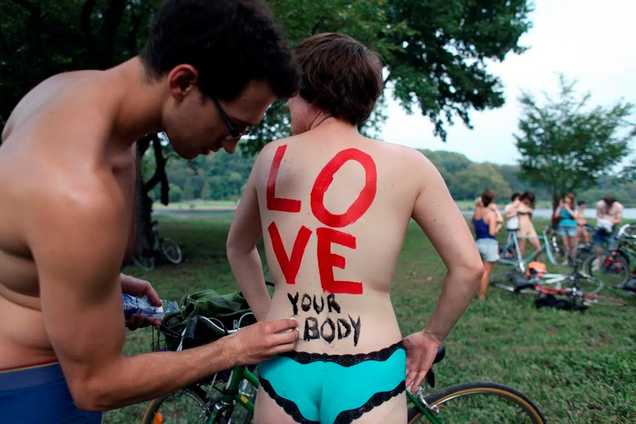 bike body painting