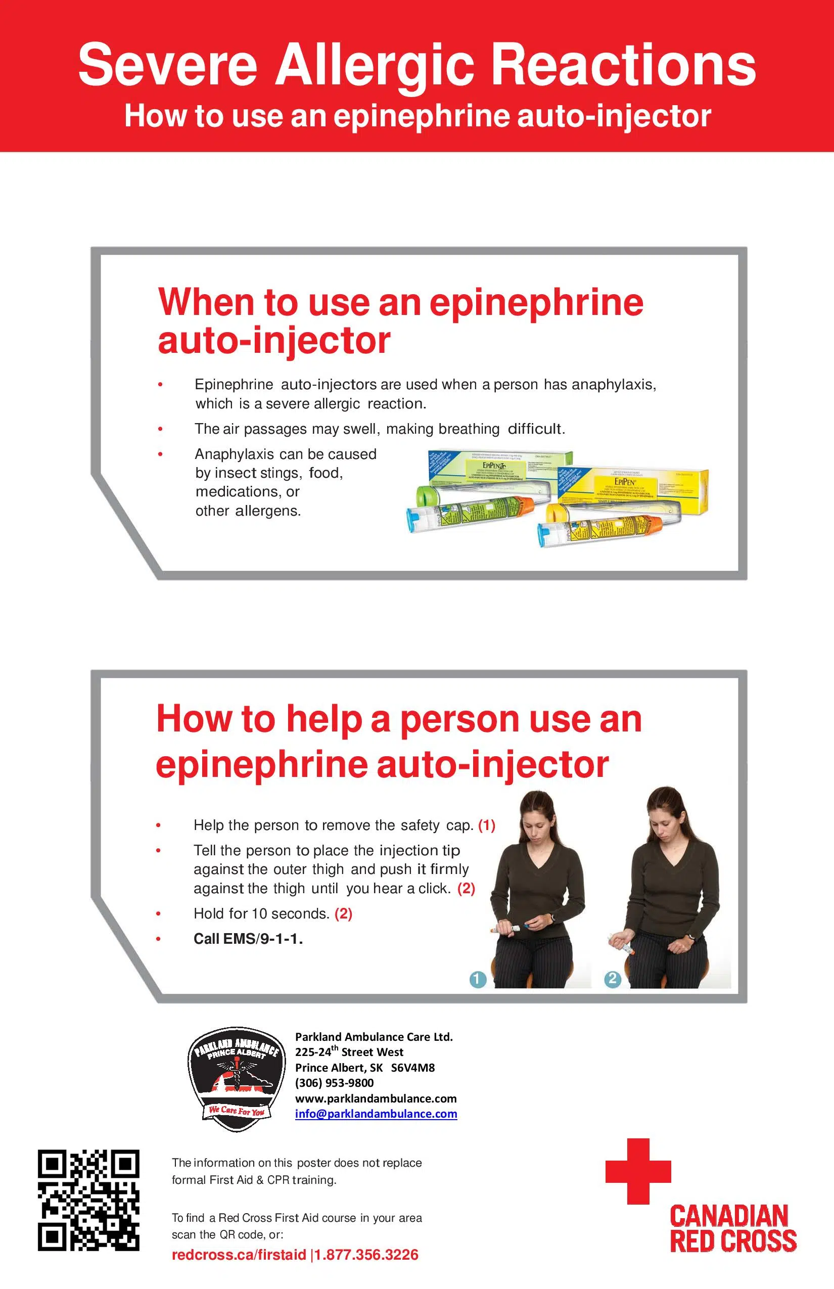 How to Use an Epi Pen Parkland Ambulance paNOW