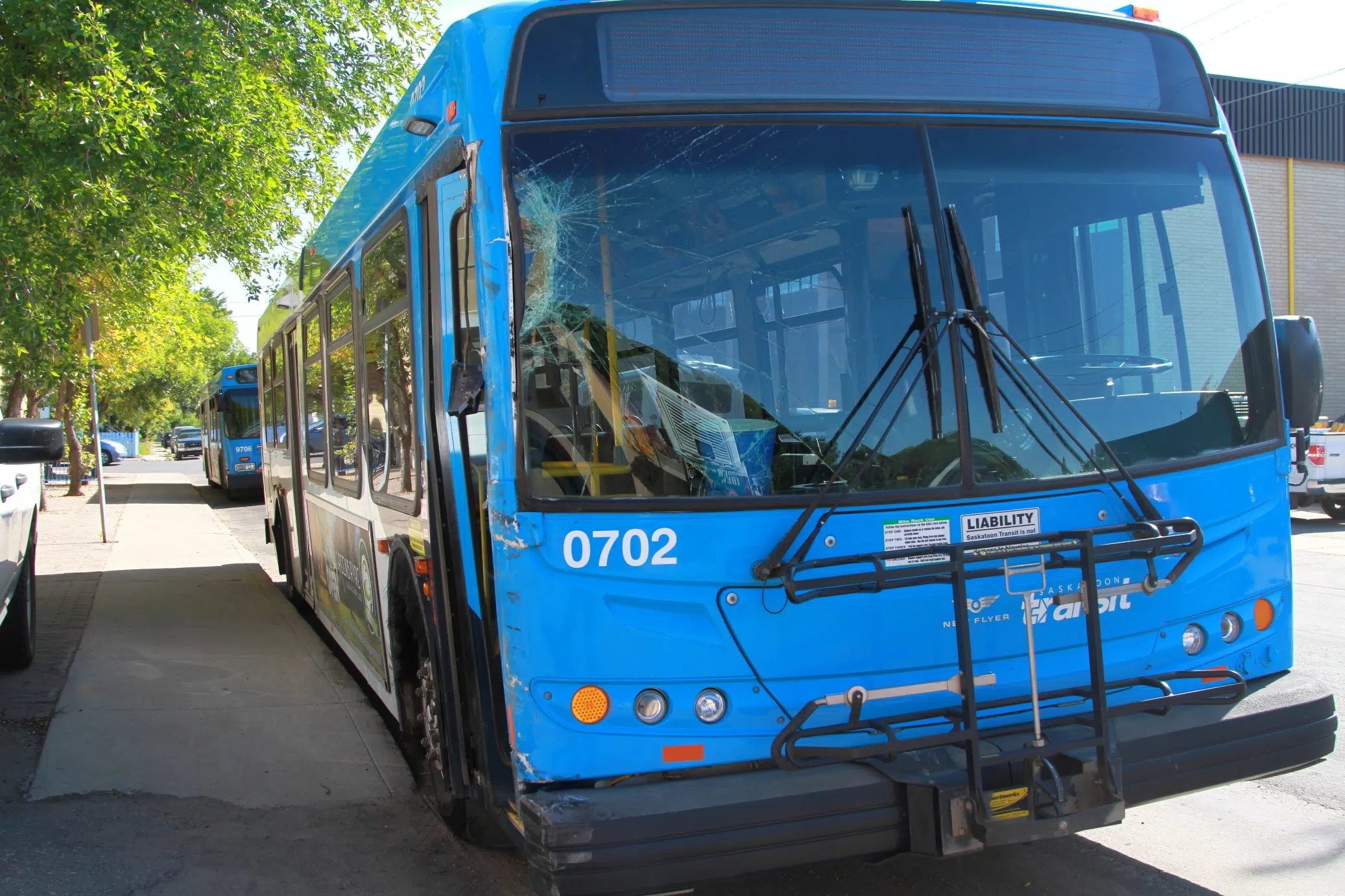 Update Saskatoon Man Describes Chasing Stolen City Bus With Child Driver Panow