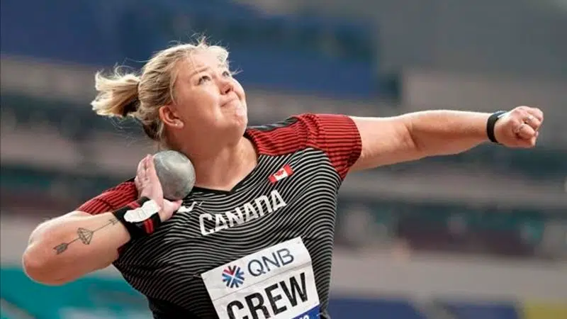 Canadian hurdler Sage Watson sets national record at worlds | paNOW