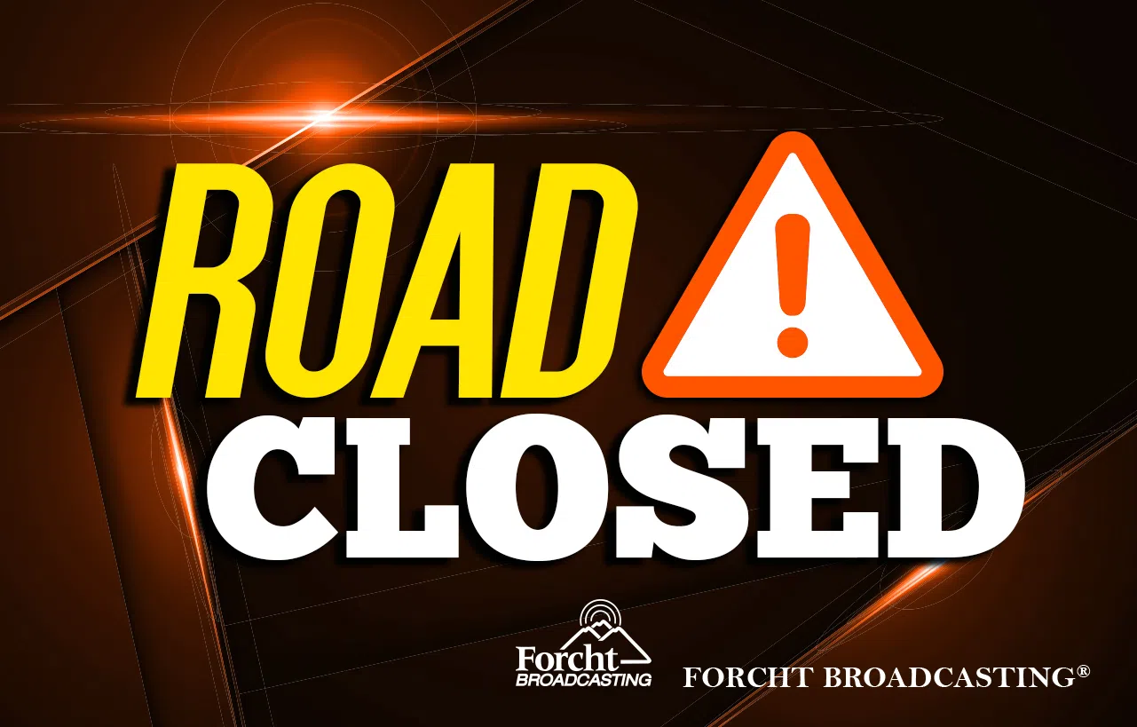 ROAD CLOSED TODAY IN NOBLE WSEI Freedom 92.9 FM The Best Country in