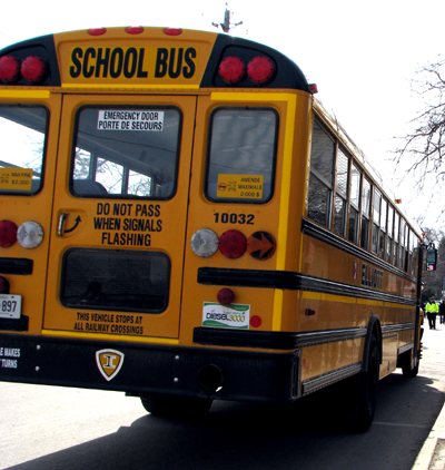 Police investigating school bus accident this morning in Belleville - Vimarsana News