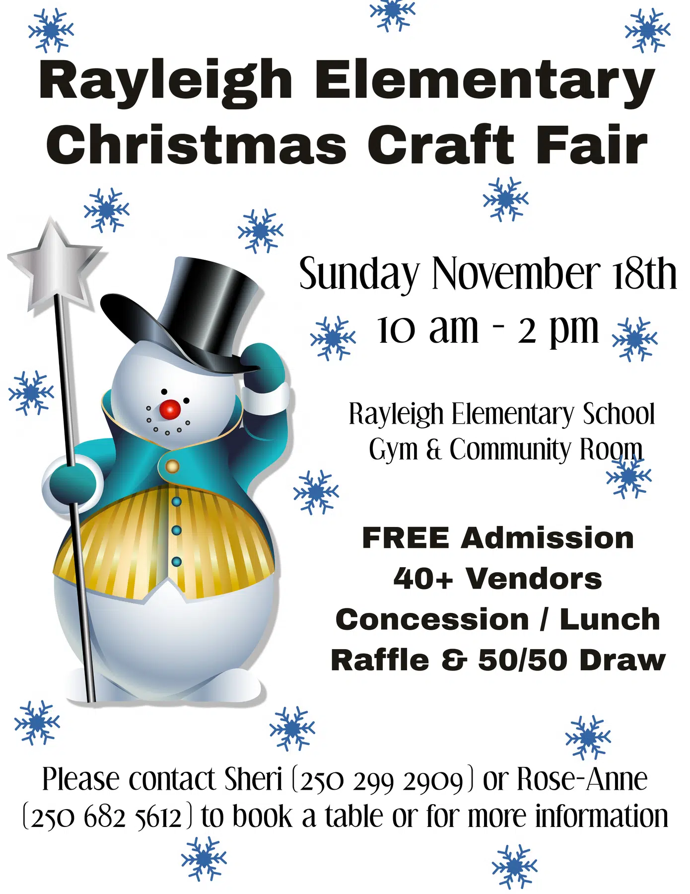 Reyleigh Elementary Christmas Craft Fair | K 97-5 :: 70s 80s 90s :: Kamloops