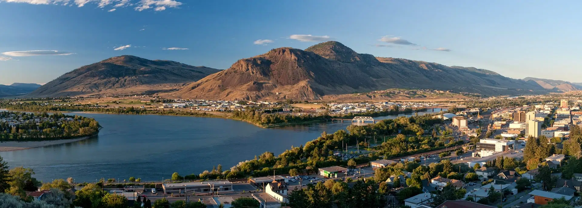 The Red Bridge, a large wooden vehicle bridge in Kamloops,… | Flickr