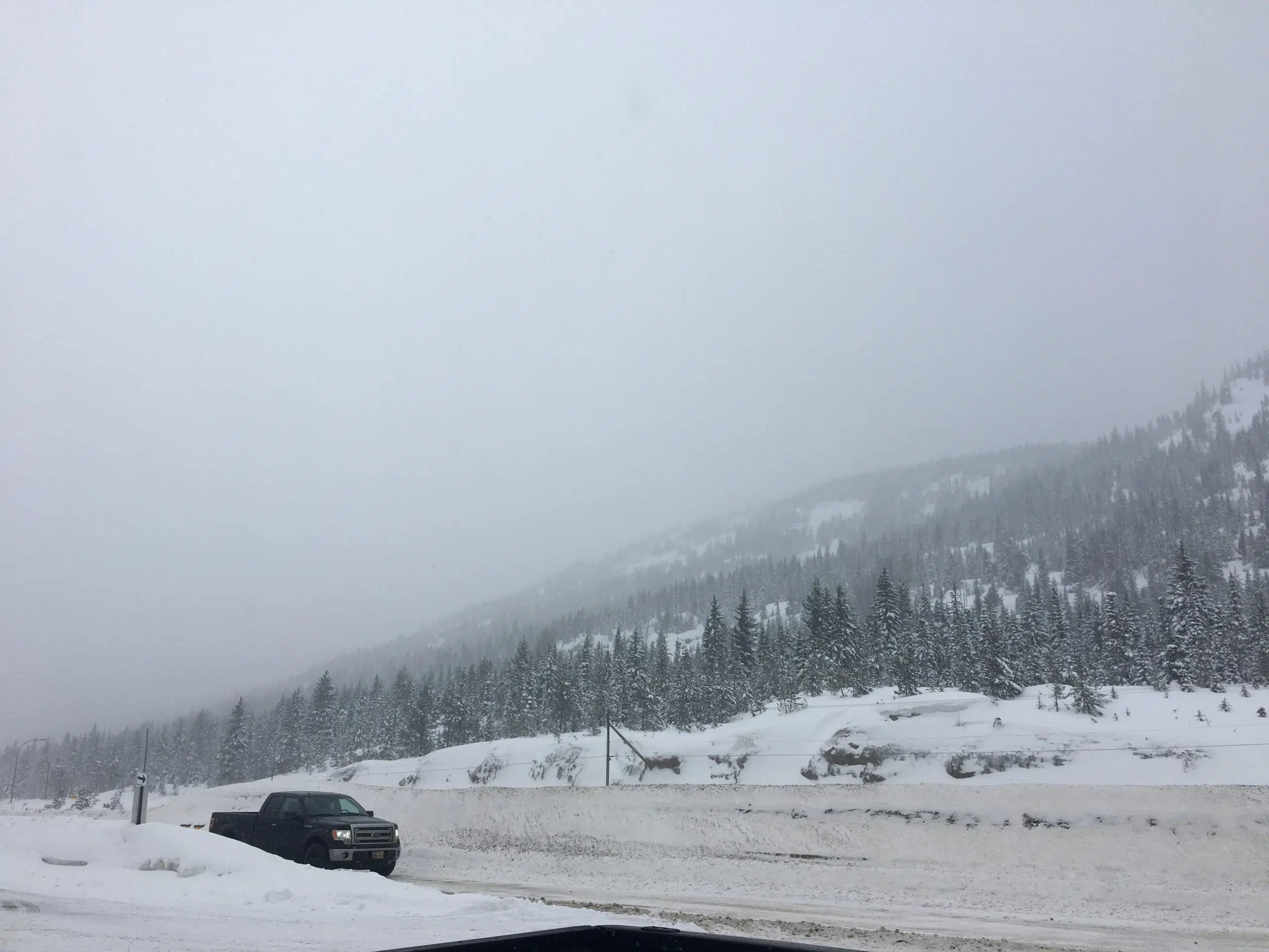 Updated Snowfall warning on Coquihalla; blowing snow expected closer