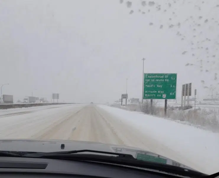 BCAA reminds drivers to plan ahead as Kamloops drivers face snowy, icy