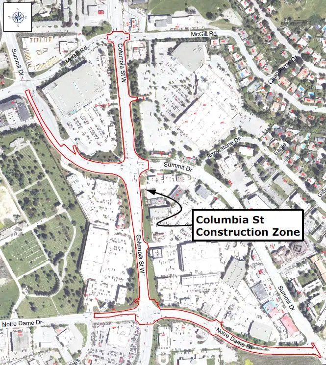Two months work Columbia Street corridor set to June 14 | Radio NL - Kamloops News