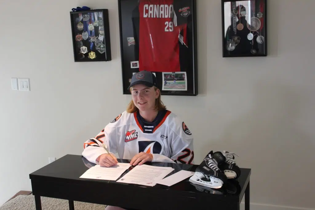 Blazers trade up in 2022 WHL Bantam Draft; take Calgary forward Nathan Behm