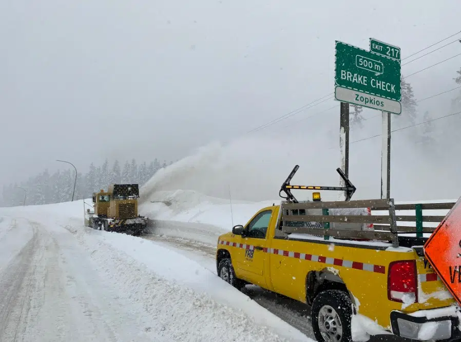 UPDATE Coquihalla between Hope and Merritt to stay closed overnight