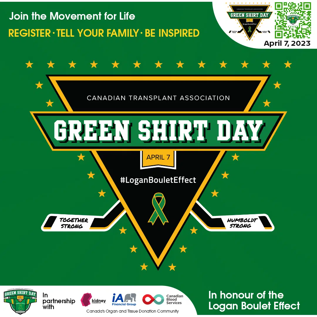 Green Shirt Day hoped to encourage 100,000 Canadians to organ donors Radio NL