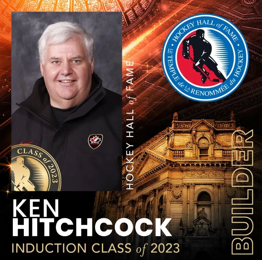 Ken Hitchcock inducted to Hockey Hall of Fame as part of Class of 2023