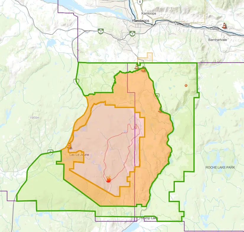 Reduced fire activity allows TNRD, Kamloops to scale back evacuation ...