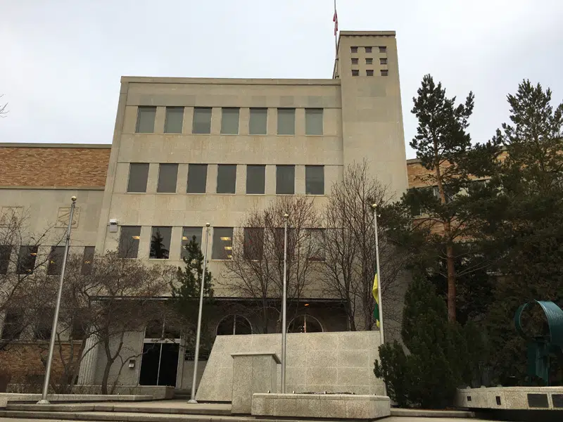 Saskatoon Flags Lowered to HalfMast in Honour of Constable Patton 98COOL