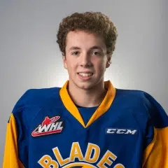 Kyle Crnkovic #16 Saskatoon Blades home opener Humboldt Broncos-inspired  jersey fundraiser