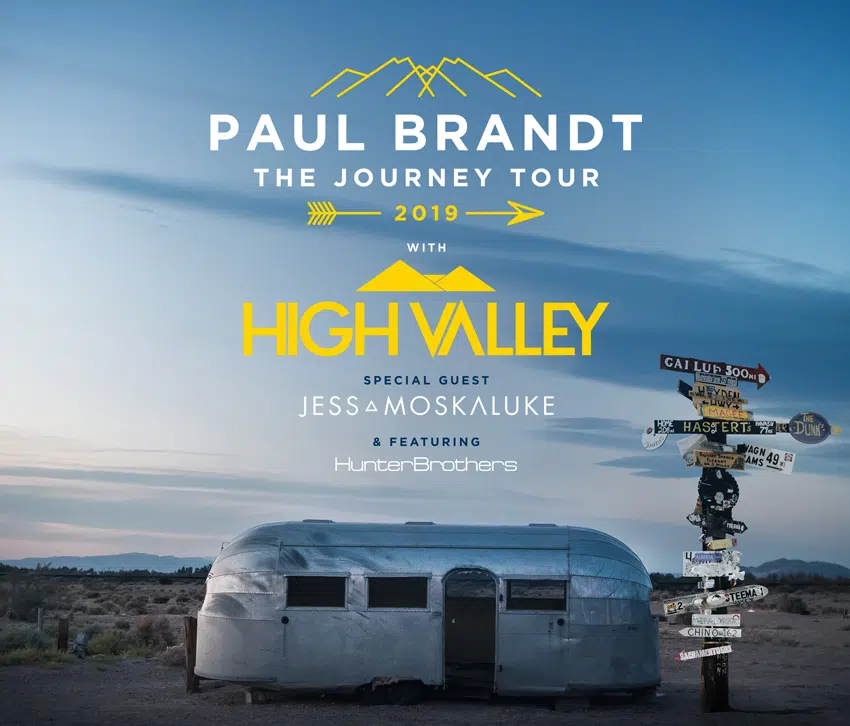 Paul Brandt The Journey Tour 2019 Country 600 CJWW