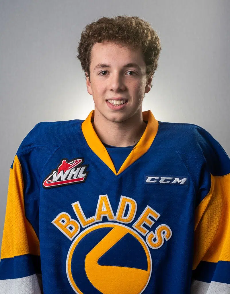 Kyle Crnkovic #16 Saskatoon Blades home opener Humboldt Broncos-inspired  jersey fundraiser