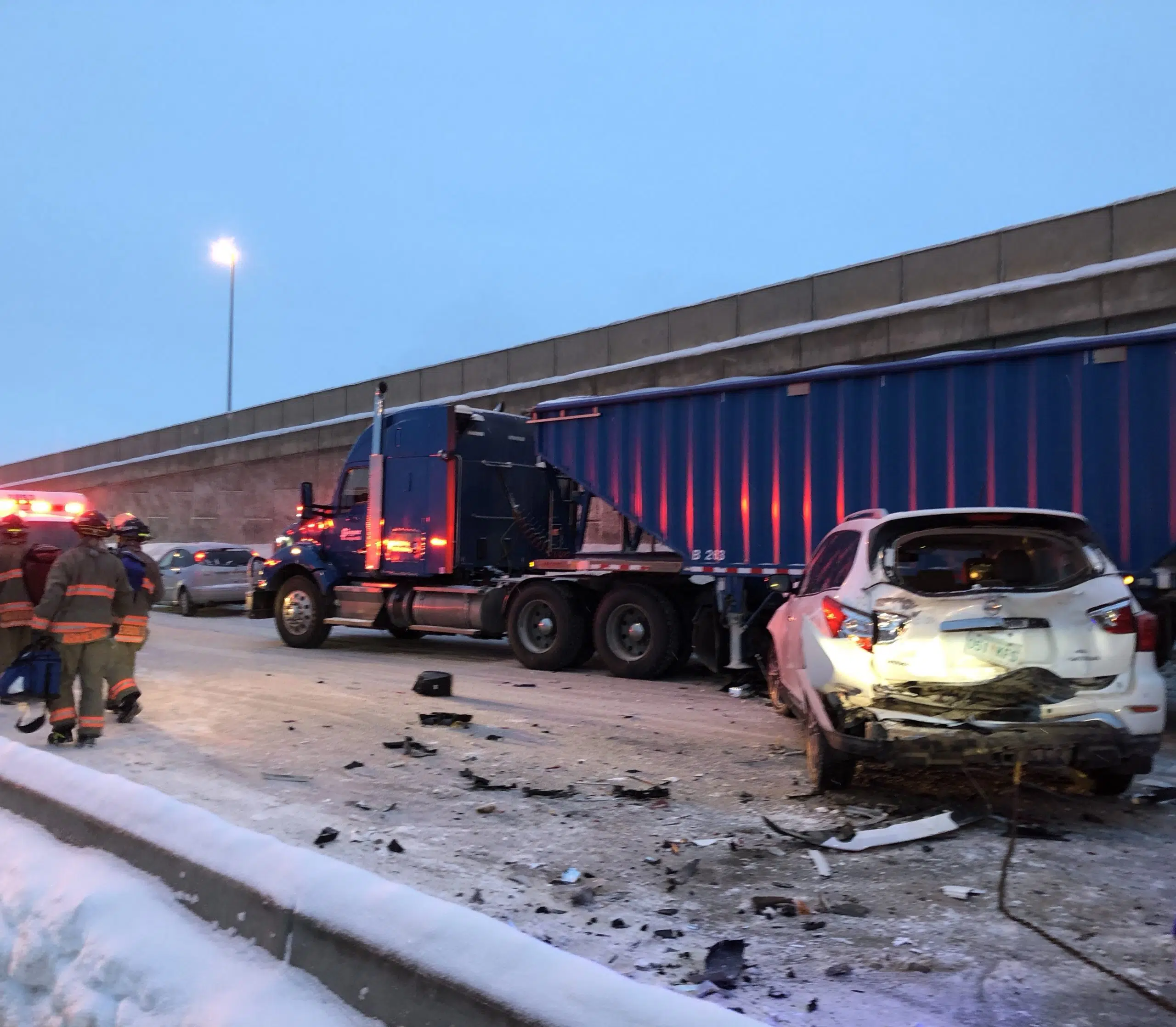 City Explains Road Situation in Saskatoon After 14 Vehicle Accident