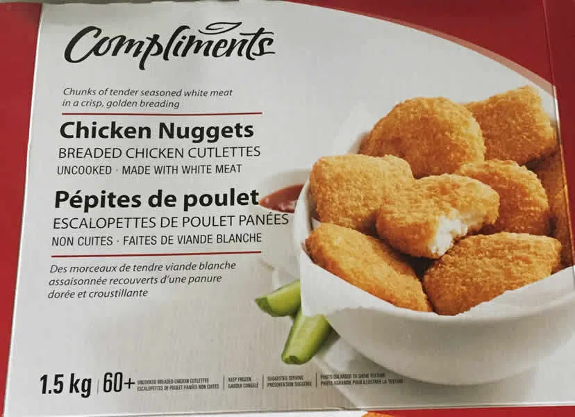 Compliments Chicken Nuggets Recalled | Country 600 CJWW