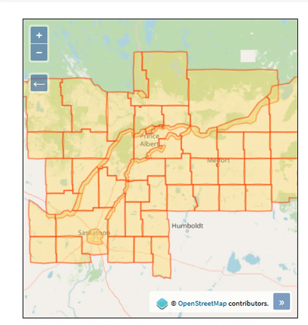 Rm Of Bjorkdale Map Pall From Forest Fire Smoke Leads To Air Quality Advisory | Country 600 Cjww