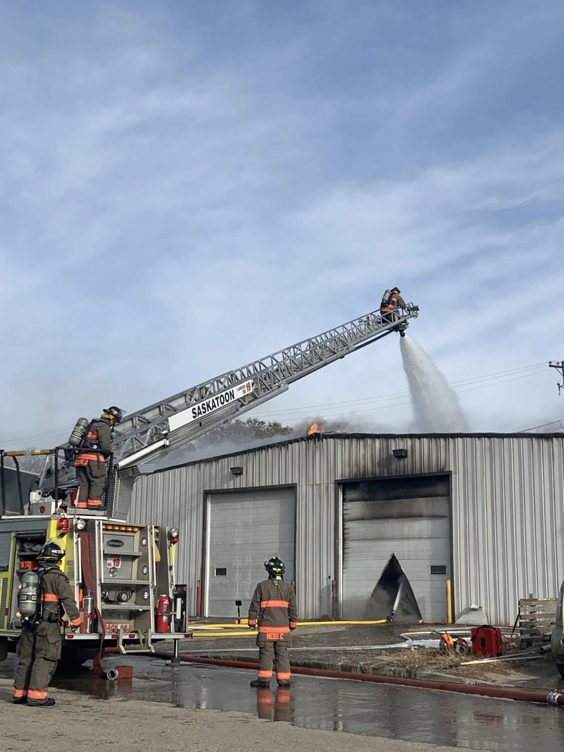 Firefighters Spend Sunday Afternoon Dealing with a Garage Fire | 92.9 ...