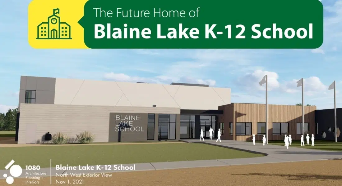 Construction starts on new school in Blaine Lake 98COOL