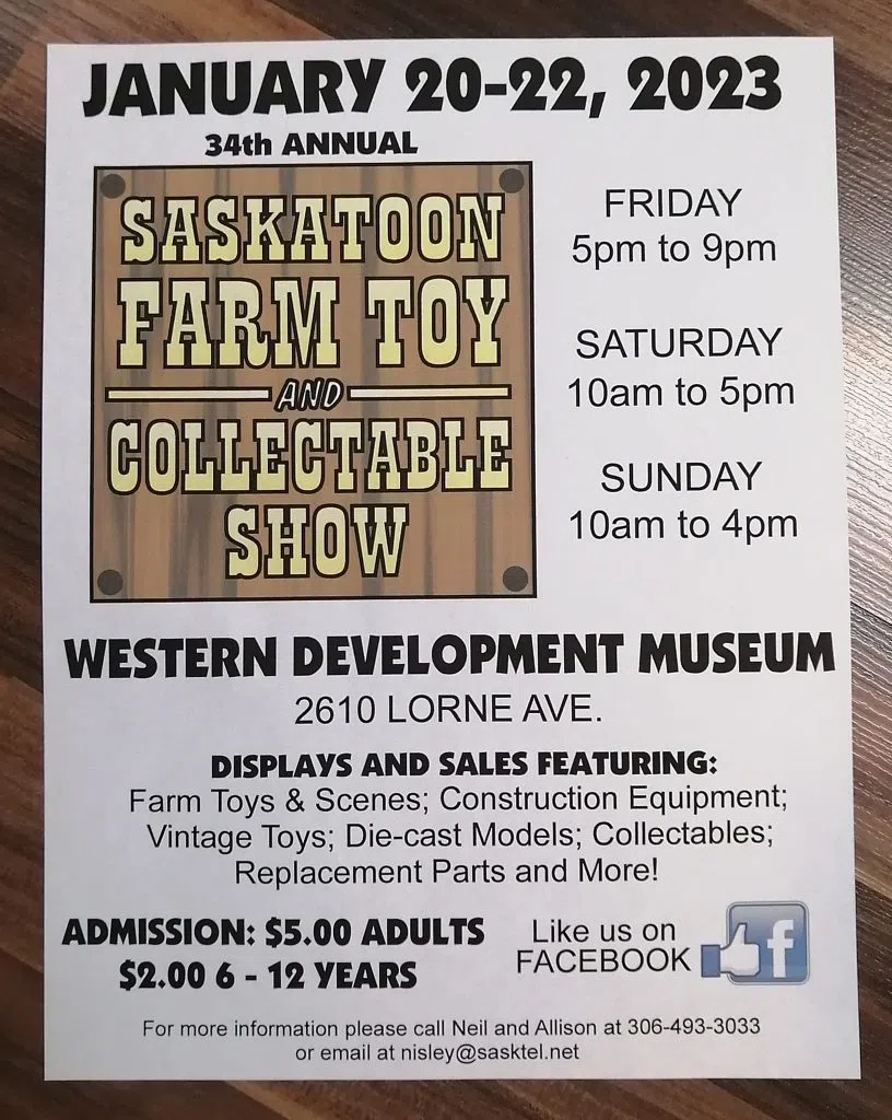 Gearing up for the Saskatoon Farm Toy and Collectable Show Country