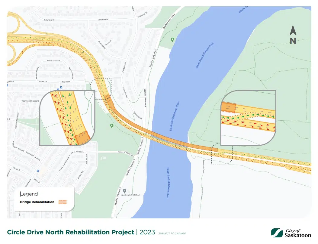 Construction woes begin early for Saskatoon drivers 92.9 The Bull