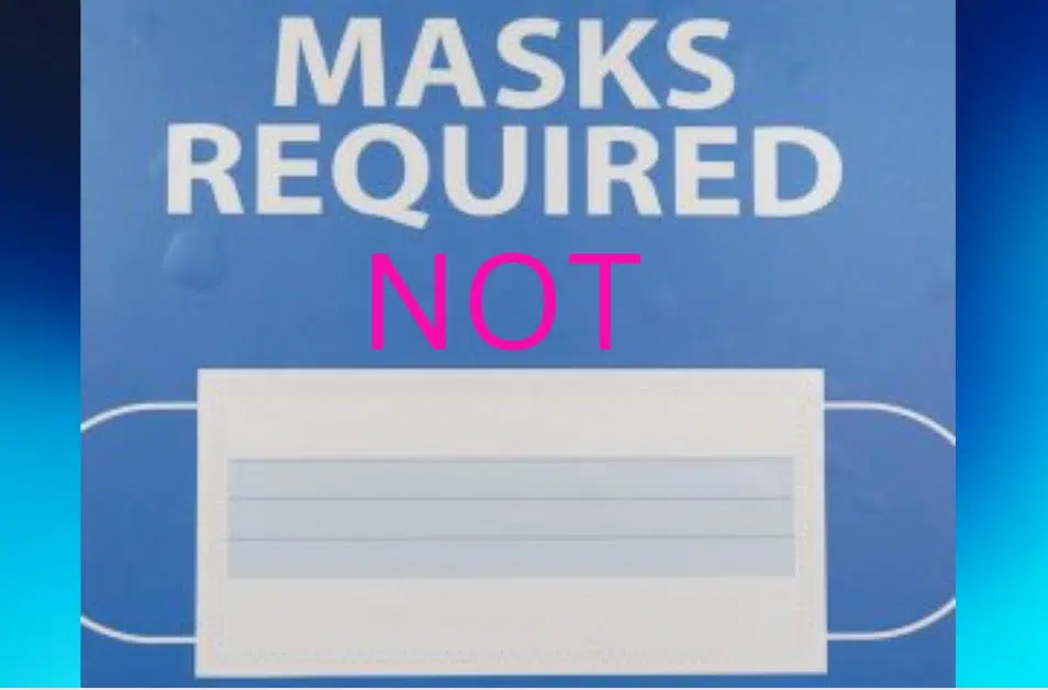 The masks come off in Saskatchewan health facilities 98COOL