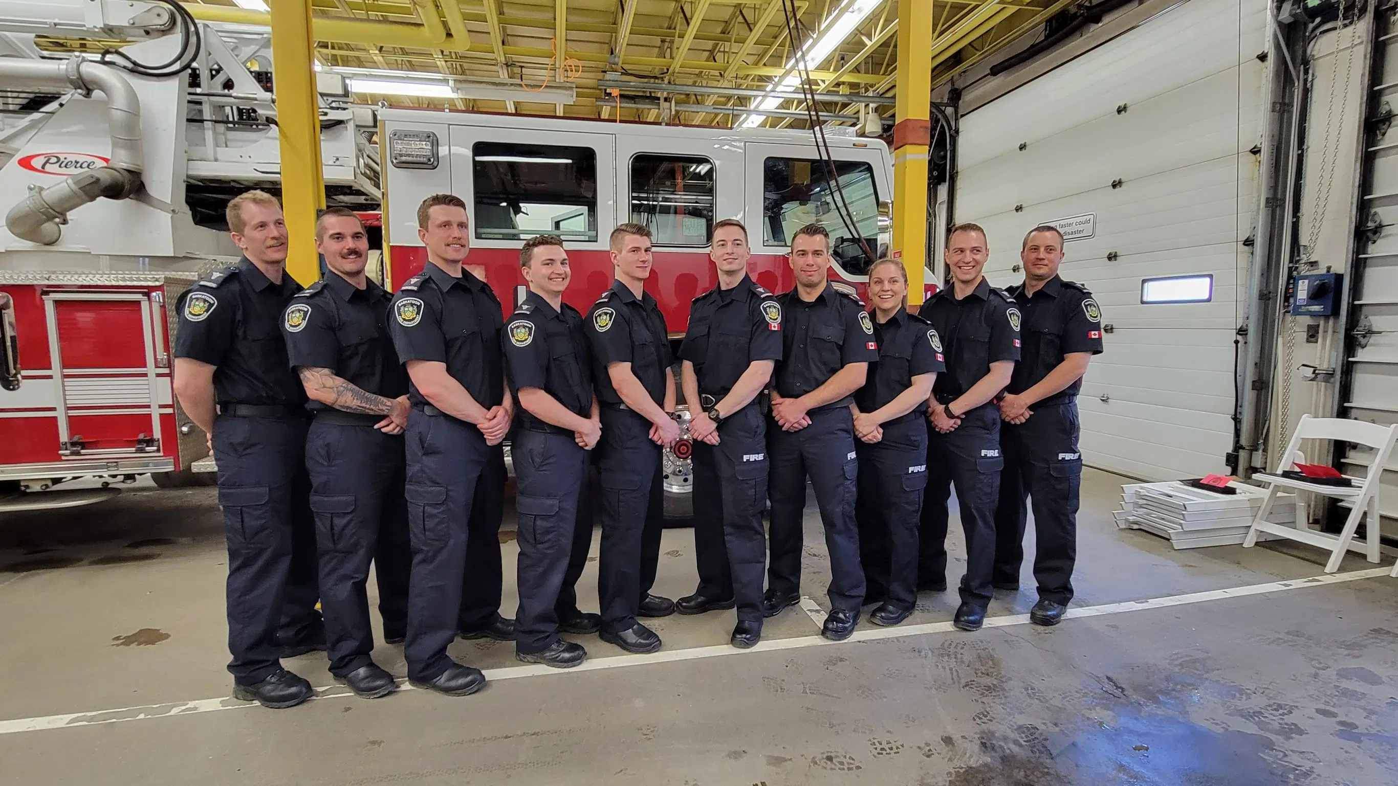 Saskatoon welcomes ten new firefighters/paramedics | 92.9 The Bull