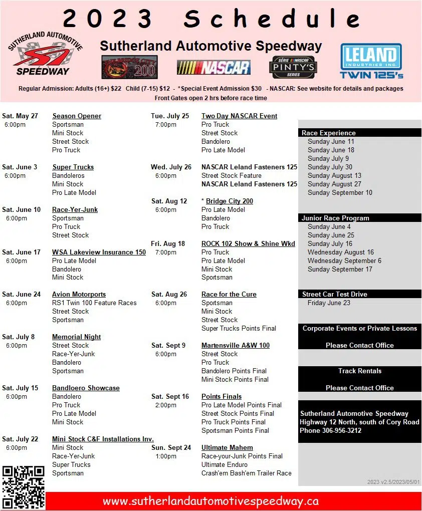 Sutherland Automotive Speedway Country 600 CJWW