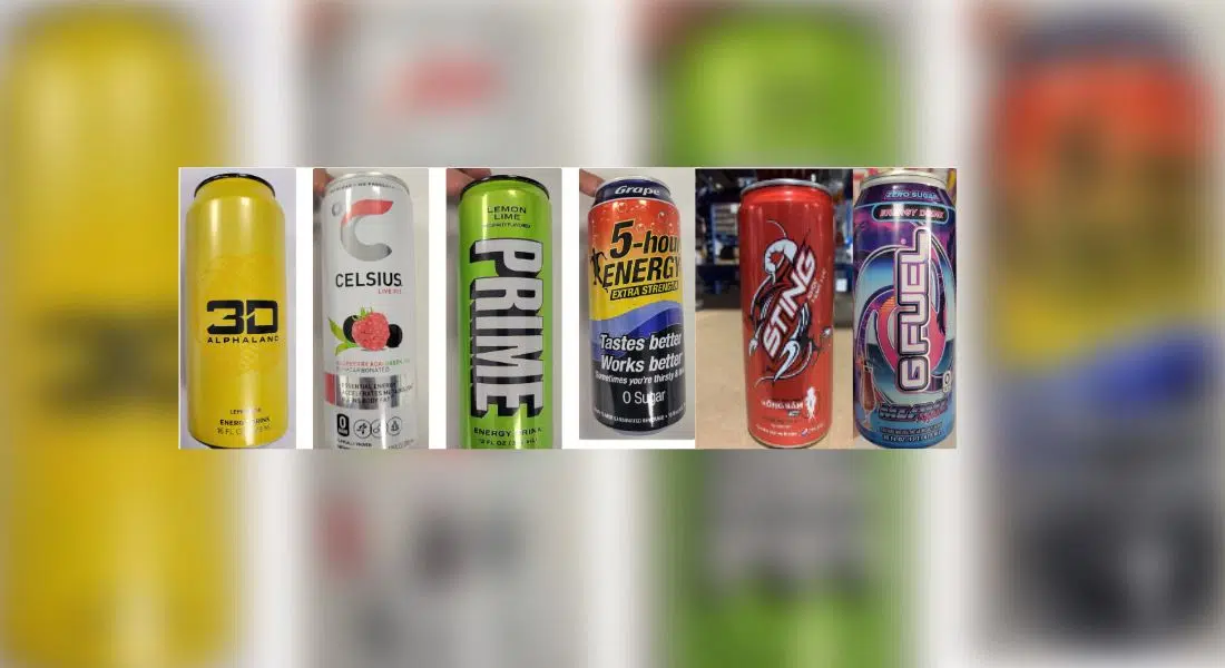 Five brands of energy drinks recalled Country 600 CJWW