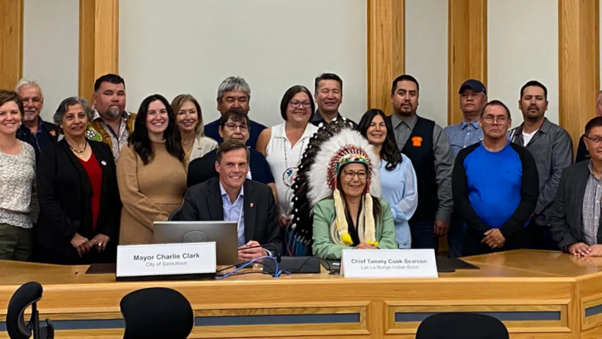 Urban Reserve agreement signed between City of Saskatoon and Lac La