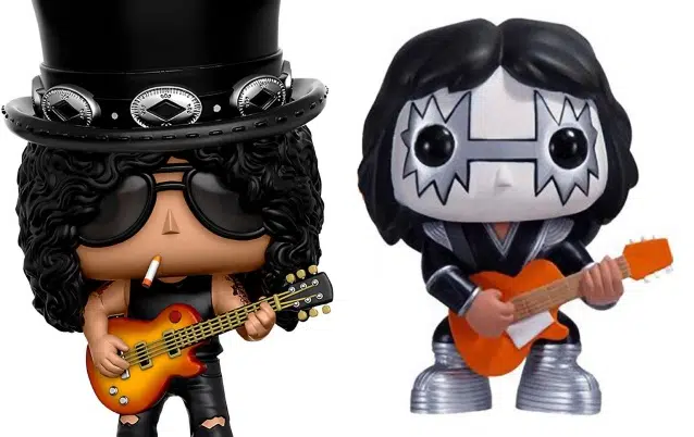 GIBSON Sues FUNKO Over Unauthorized Use Of Guitar Designs In METALLICA, KISS, GUNS N' ROSES Figures