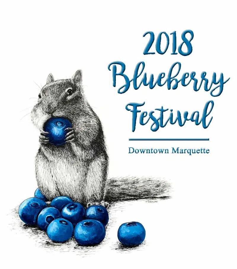 Marquette Blueberry Festival Poster Contest