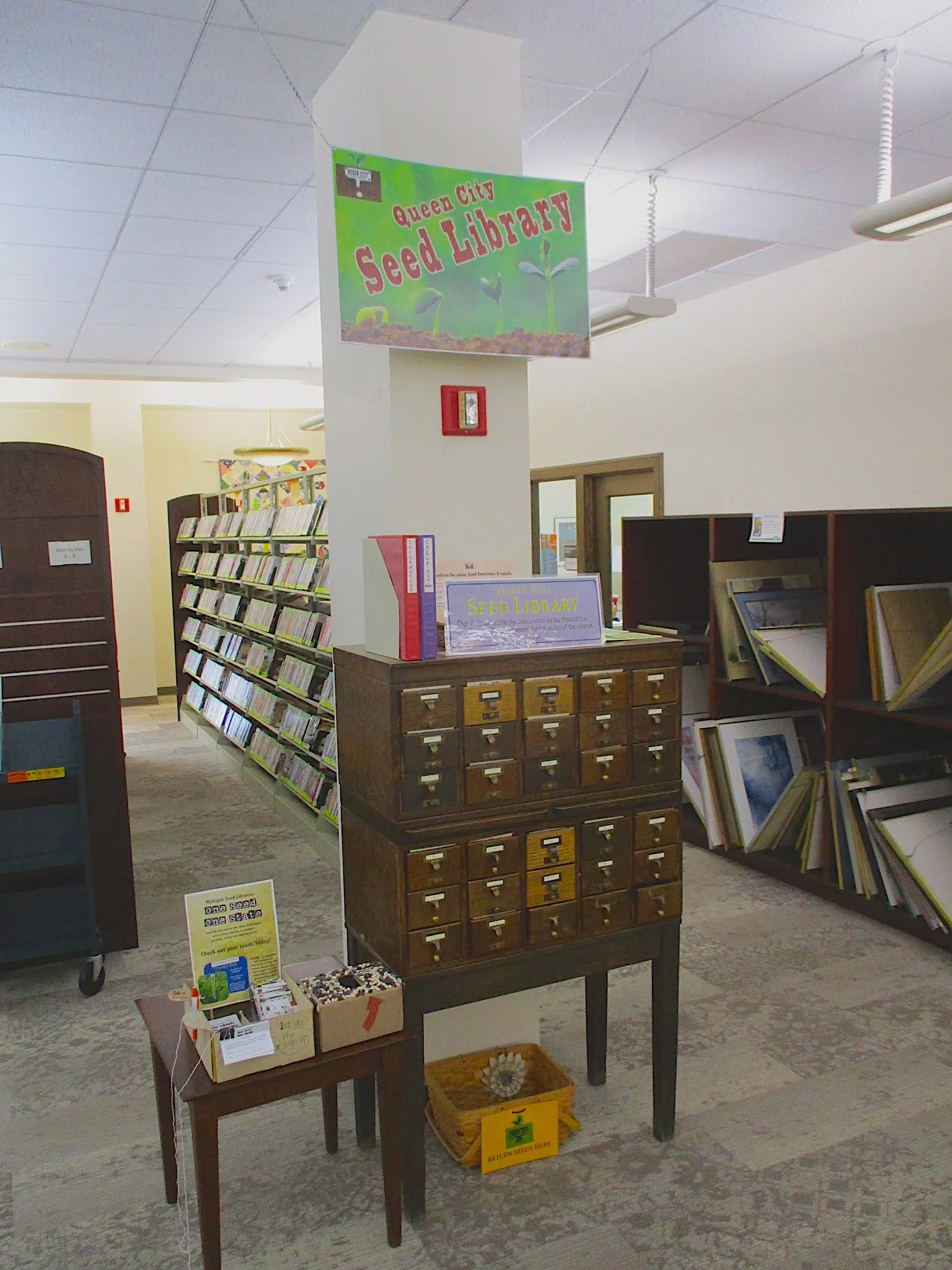 Marquette S Queen Seed Library Re Opens To Public Radioresultsnetwork Com