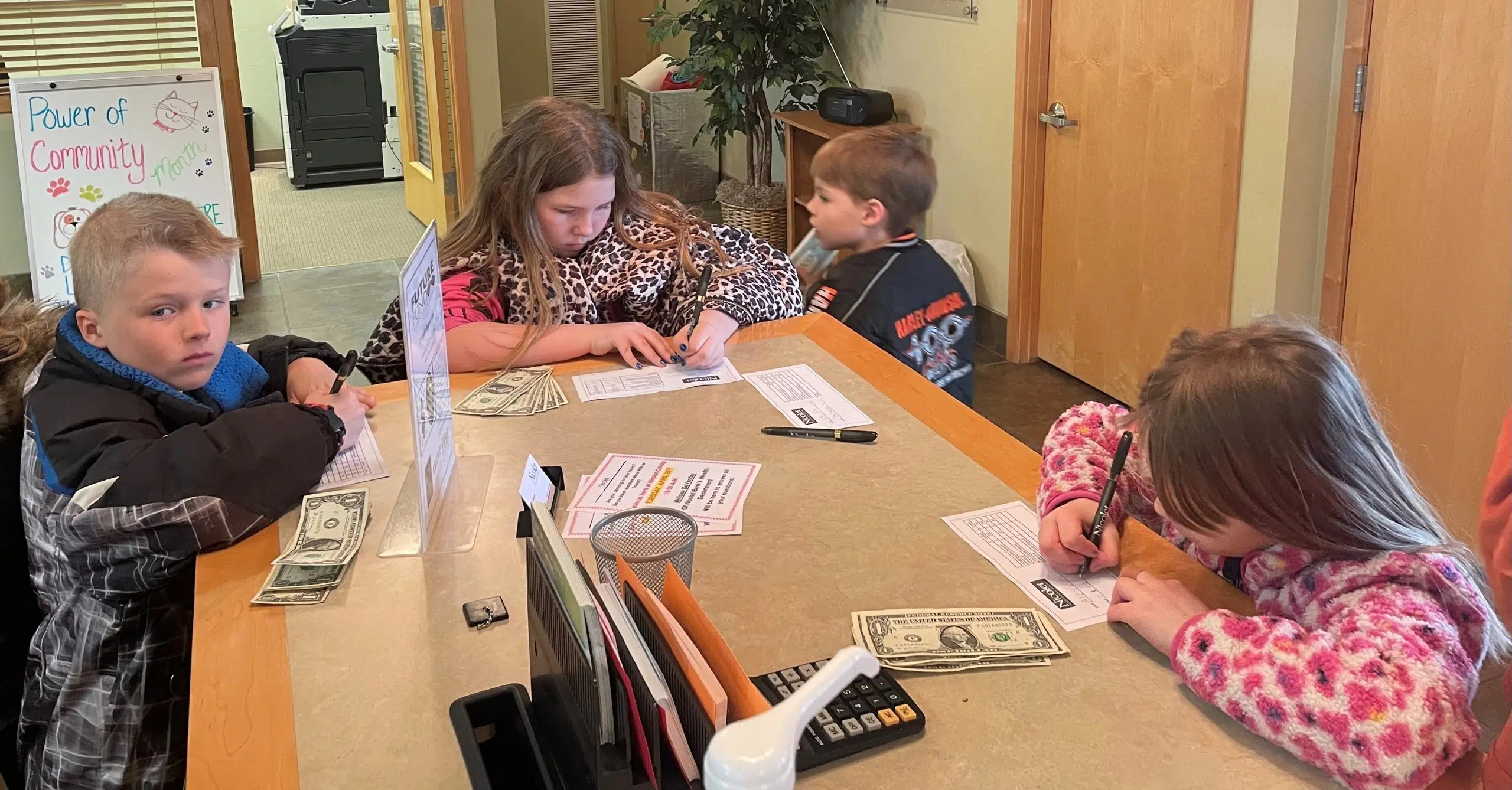 Crivitz Second Graders Learn About Saving, Spending Money