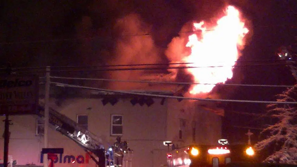 Major Fire On St George Street In Moncton 91 9 The Bend