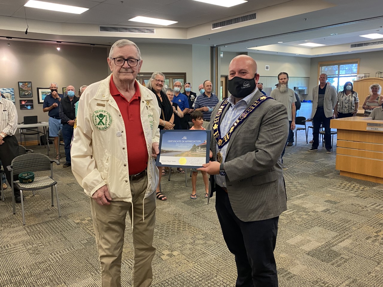 Town Honours Longtime Community Volunteer - Vimarsana News