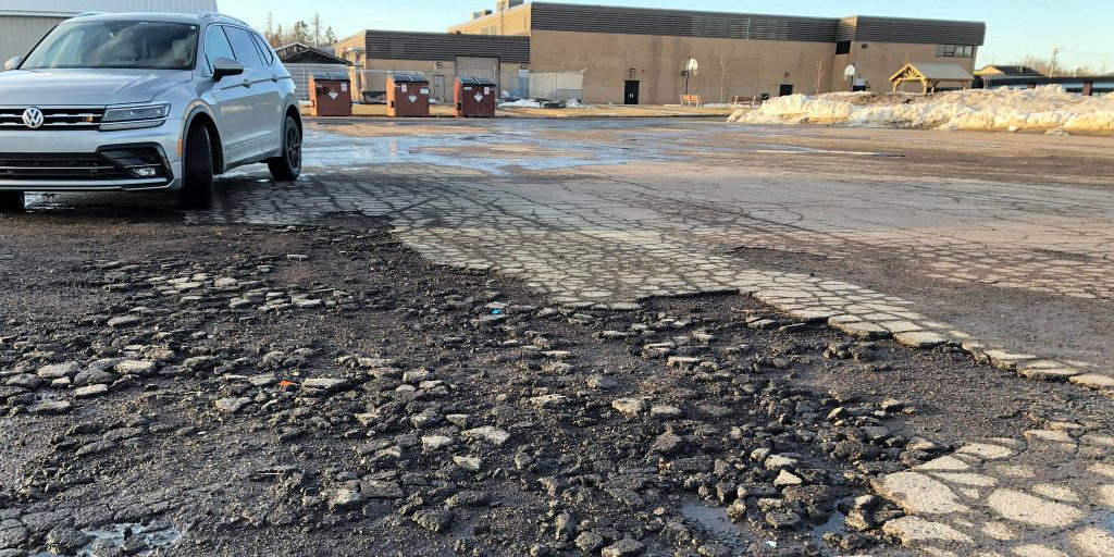 Parent Discouraged Over State Of School Parking Lot - Vimarsana News