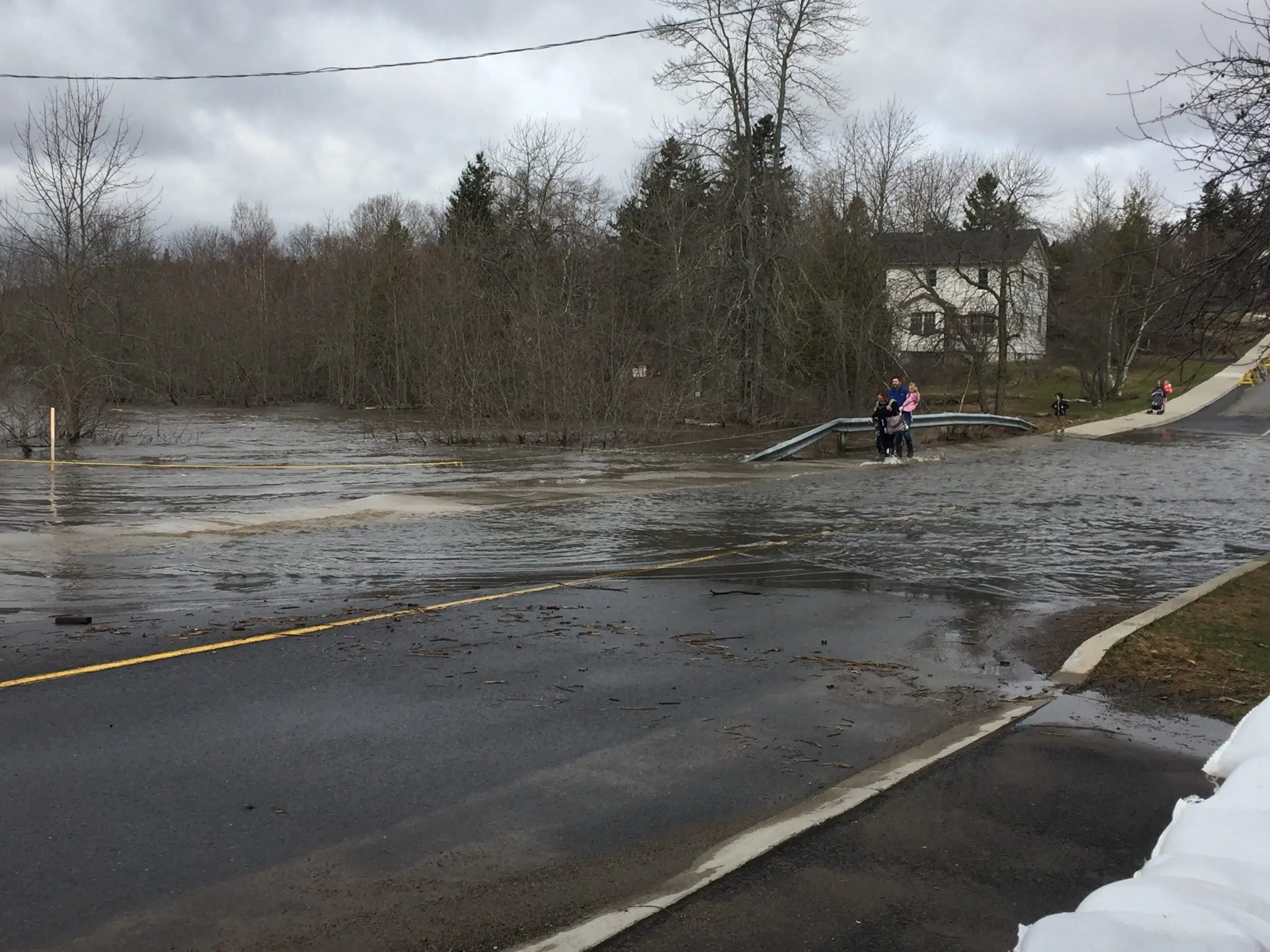 Gagetown Surpasses Flood Stage