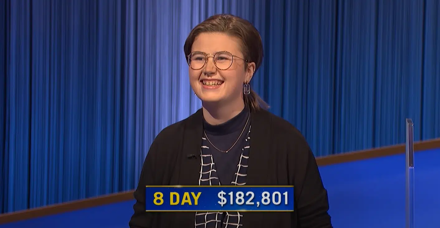 Mattea Roach Takes Eighth Straight Jeopardy! Game