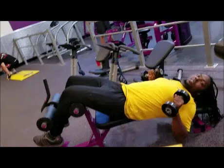 Hip thrust best sale machine planet fitness