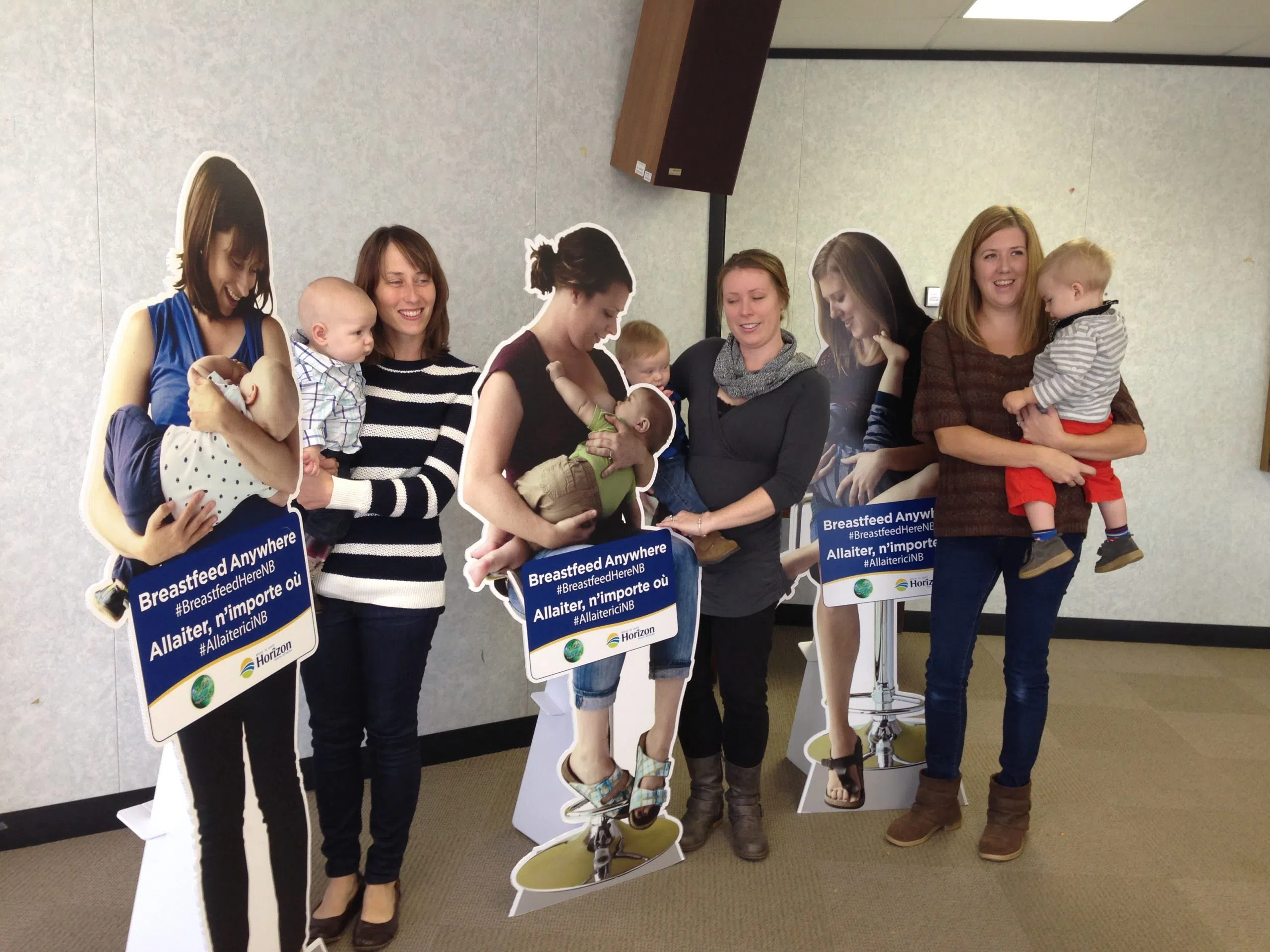 Campaign Uses Lifesize Images To Normalize Breastfeeding In Public