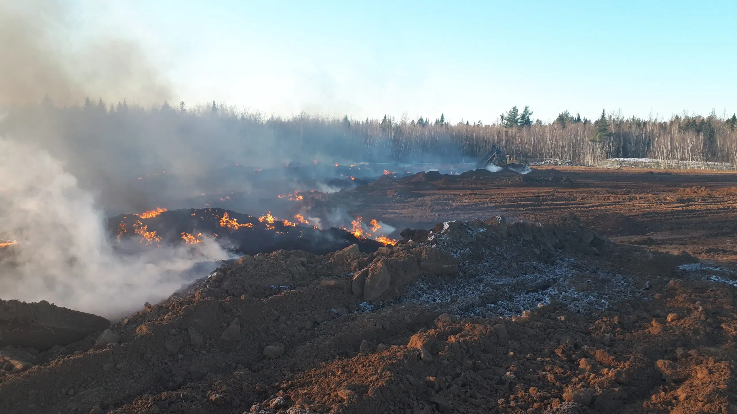Progress Being Made On Minto Tire Fire Country 94