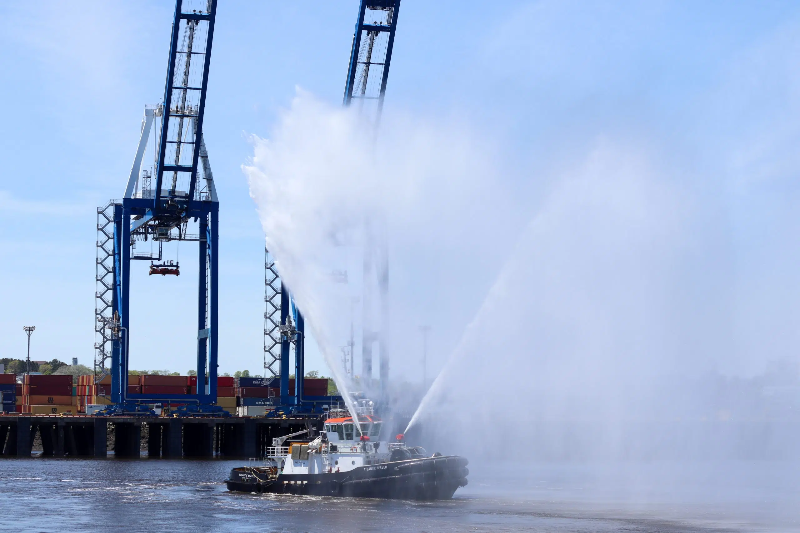 Making Noise In The Port To Show Solidarity