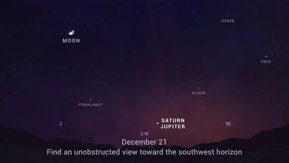 The ‘Great Conjunction’ Of Jupiter And Saturn