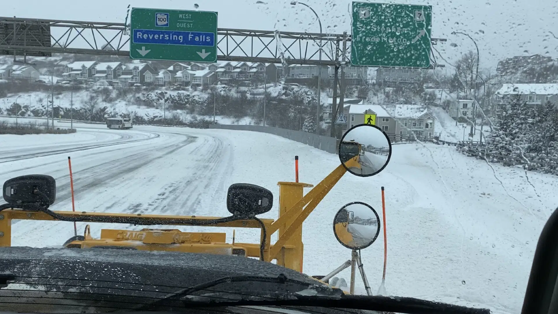 Behind The Scenes With A Snow Plow Operator | 97.3 The Wave