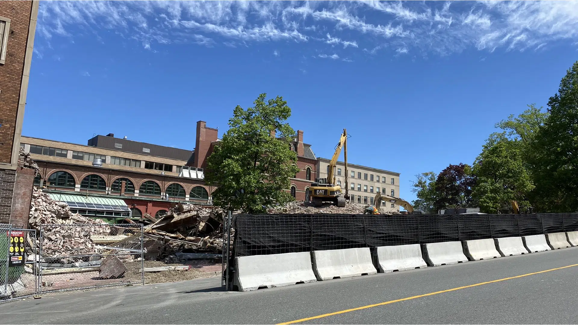 91 King Street Now A Pile Of Rubble