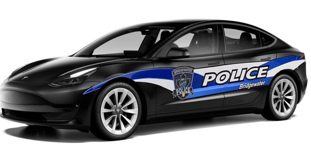 Bridgewater Buys Tesla As First N.S. Electric Police Patrol Car - Vimarsana News