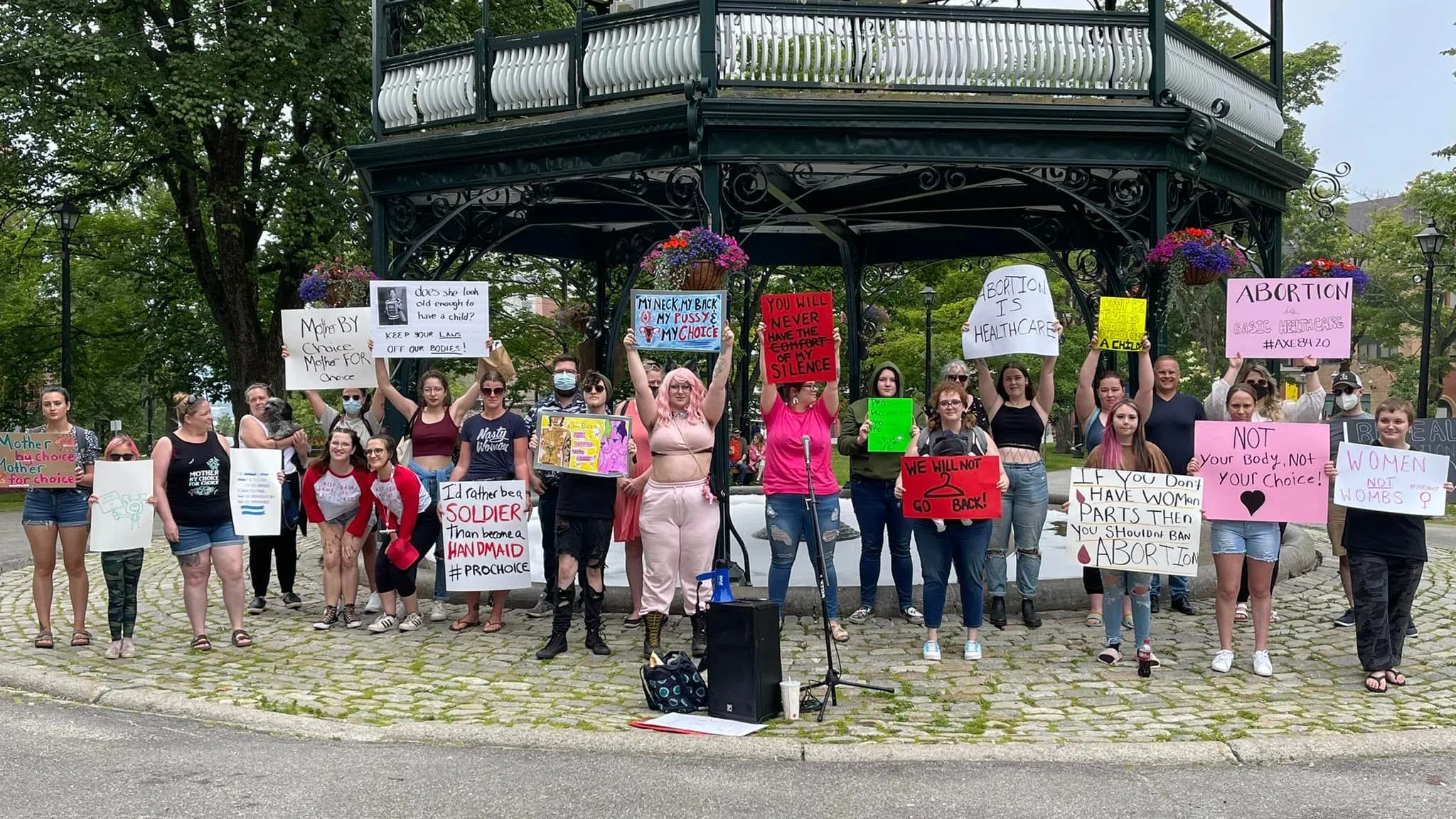 ProChoice Rally Stands In Solidarity After Roe v. Wade 97.3 The Wave